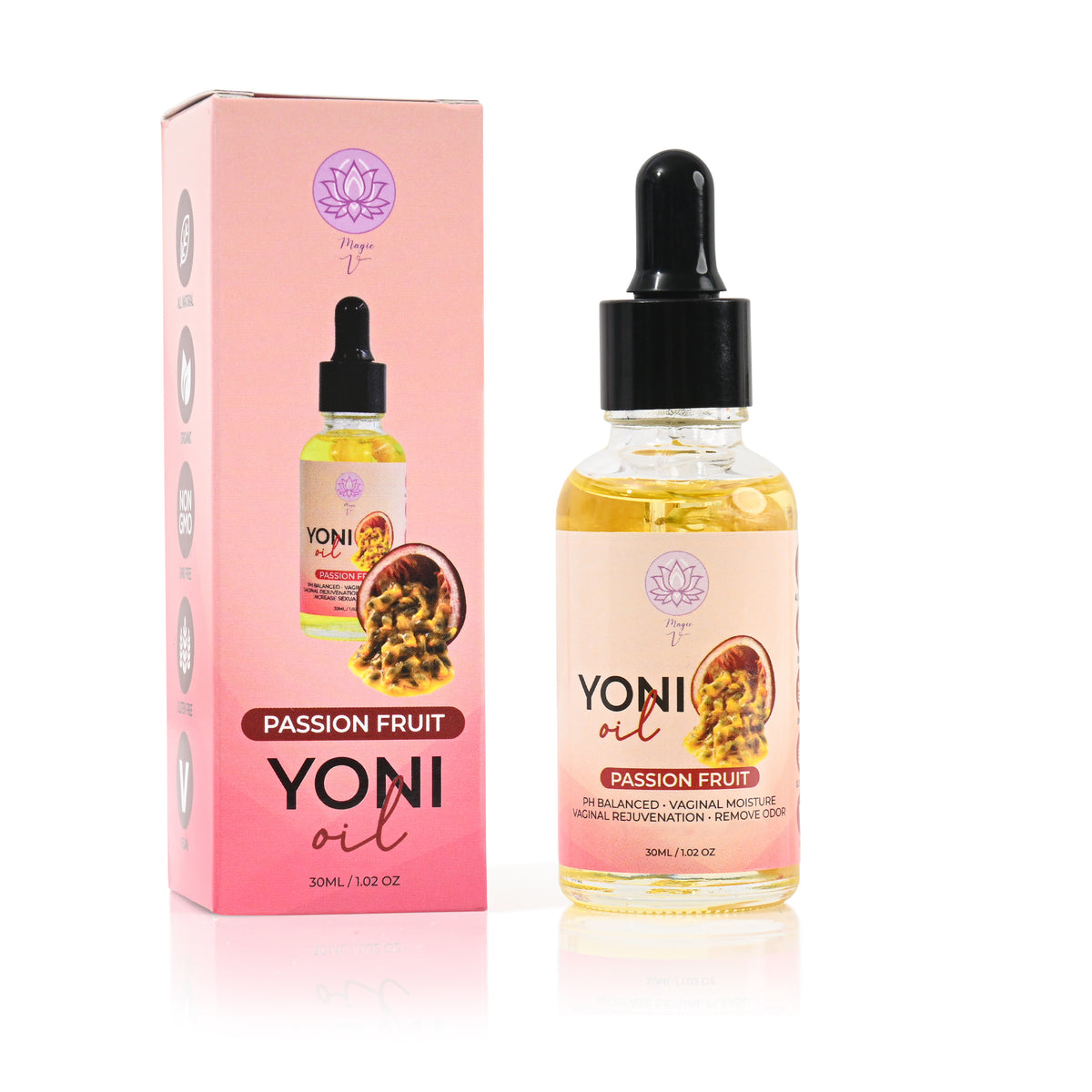 Yoni Oil for Feminine Care | Hydrating Wellness Oil Passion Fruit